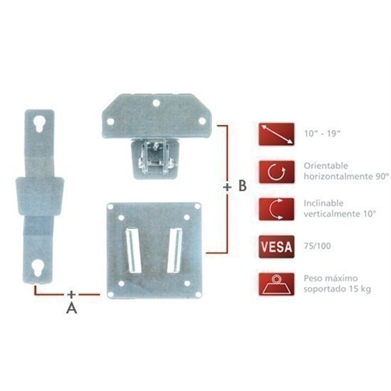SOPORTE TV/TFT/LCD STV642N 10-19´´                