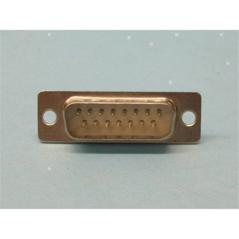 CONECTOR SUBD 15M SOLD                            