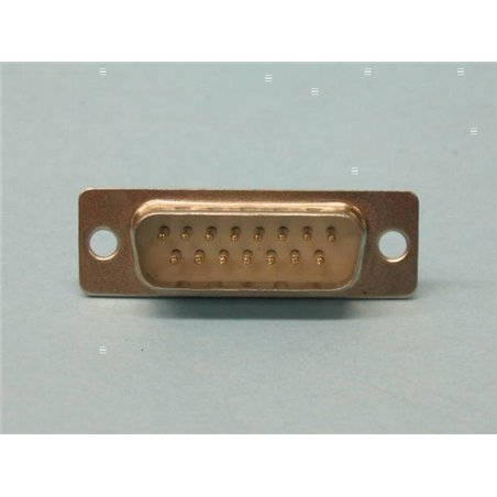 CONECTOR SUBD 15M SOLD                            