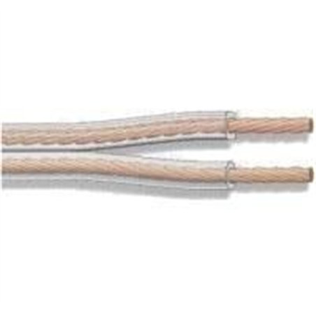 CABLE ALTAVOZ 3MM TRANSP                          