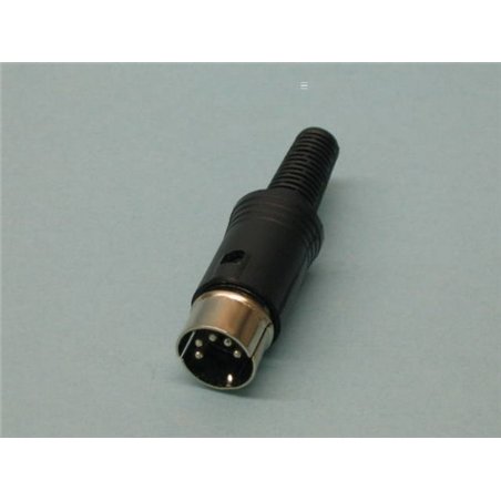 CONECTOR DIN 5P H BASE 60º                        