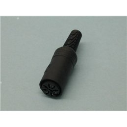 CONECTOR DIN 8P H AEREA 90º                       
