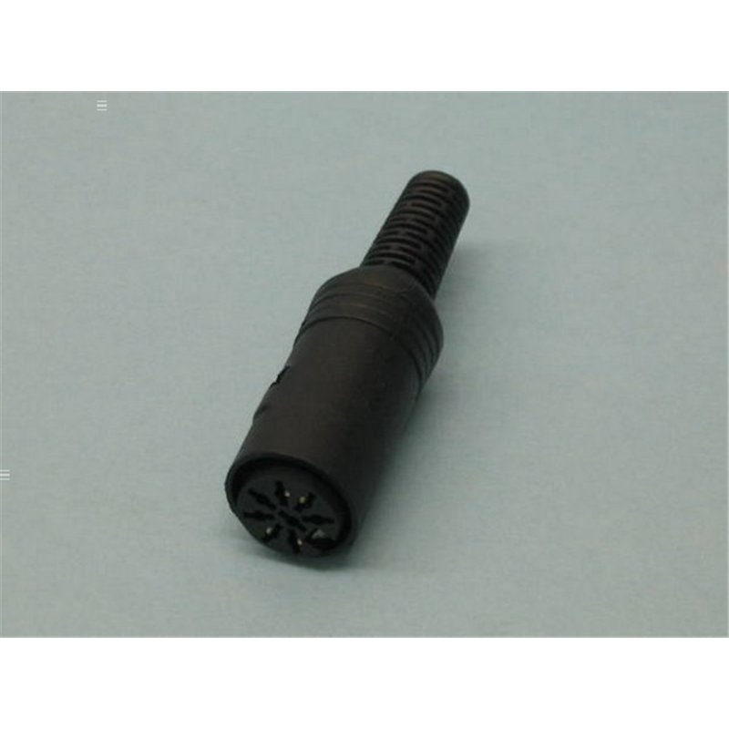 CONECTOR DIN 8P H AEREA 90º                       