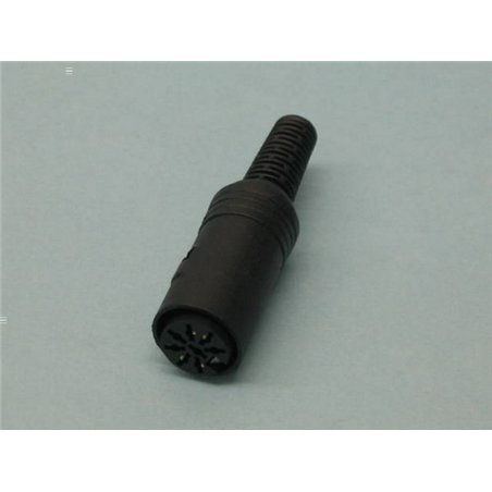CONECTOR DIN 8P H AEREA 90º                       