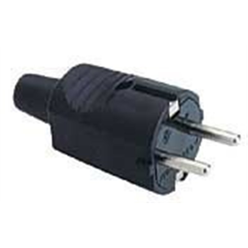 CLAVIJA SCHUKO ENGOMADA NEGRA                     