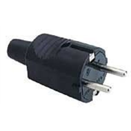 CLAVIJA SCHUKO ENGOMADA NEGRA                     