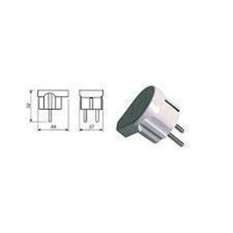 CLAVIJA SCHUKO SALIDA LATERAL                     