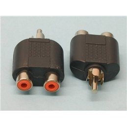 ADAPTADOR RCA M/2XRCA H                           