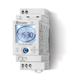 INTERRUPTOR HORARIO FINDER DIGITAL 2 C ASTRO 1 MIN