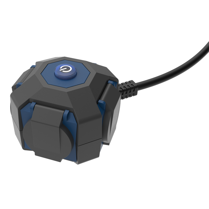 PROLONGADOR EXTERIOR 4 TOMAS 1,4M IP44            