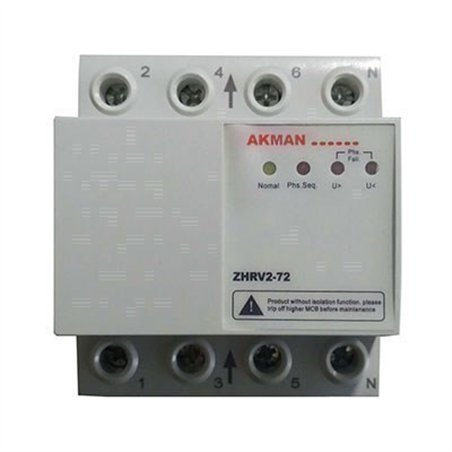 PROTECTOR SOBRETENSION TRIF 3P+N REARMABLE        