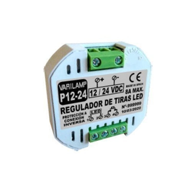 REGULADOR ELECT. VARILAMP A PULSADOR PARA LED     