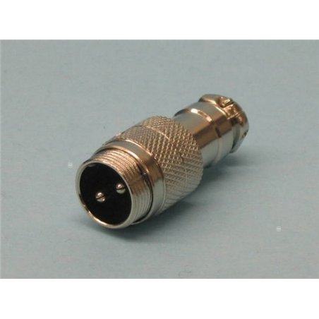 CONECTOR MICRO 2P M AEREO                         