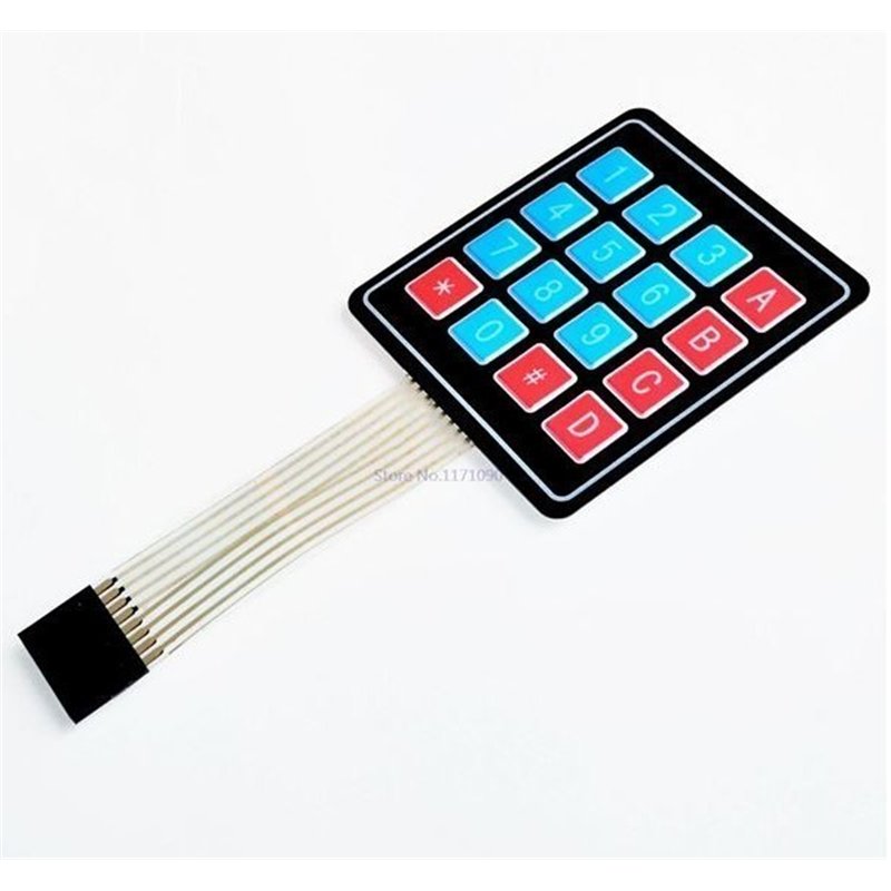 TECLADO MEMBRANA 4X4                              