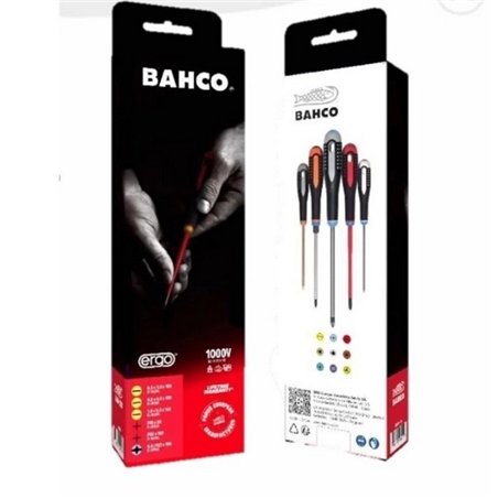 JUEGO DESTORNILLADOR ERGO AISLADOS 6 PIEZAS       