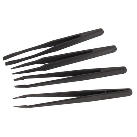 JUEGO 4 PINZAS NO CONDUCTIVAS                     