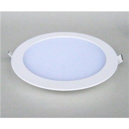 DOWNLIGHT LED 18W LUZ DIA 6000K R PLATA EMP       