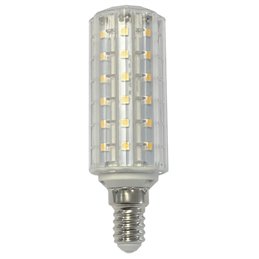 LAMPARA LED ESPIGA 10W 230V 360º E14 3200K        