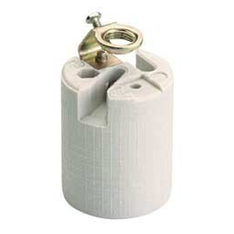 PORTALAMPARA PORCELANA  E27 R/N                   