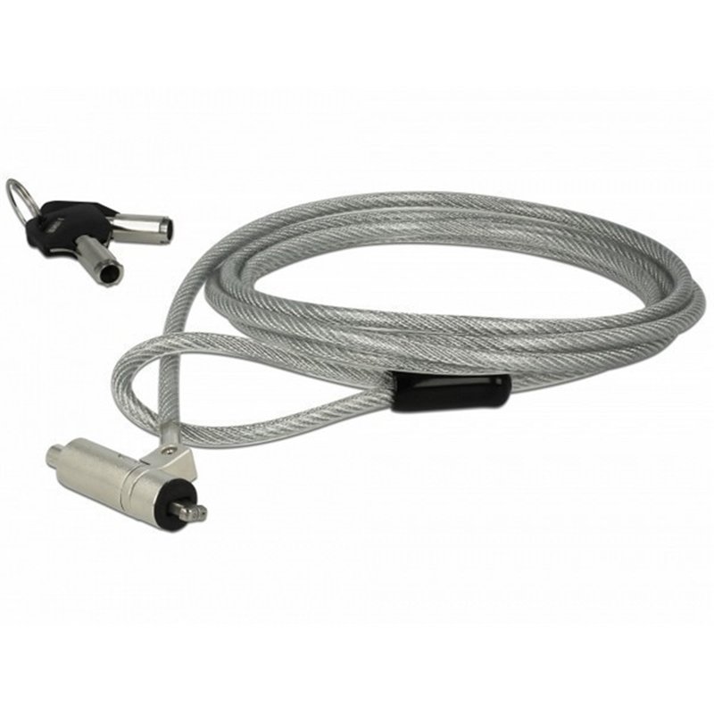 CABLE SEGURIDAD ANTIRROBO BLOQUEO TECLAS          