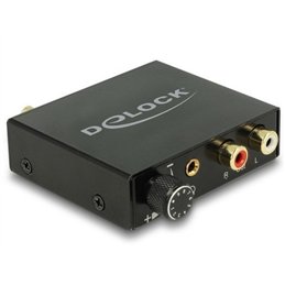 CONVERSOR DIGITAL TOSLINK A RCA-MINIJACK AMPLIFICA