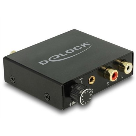 CONVERSOR DIGITAL TOSLINK A RCA-MINIJACK AMPLIFICA