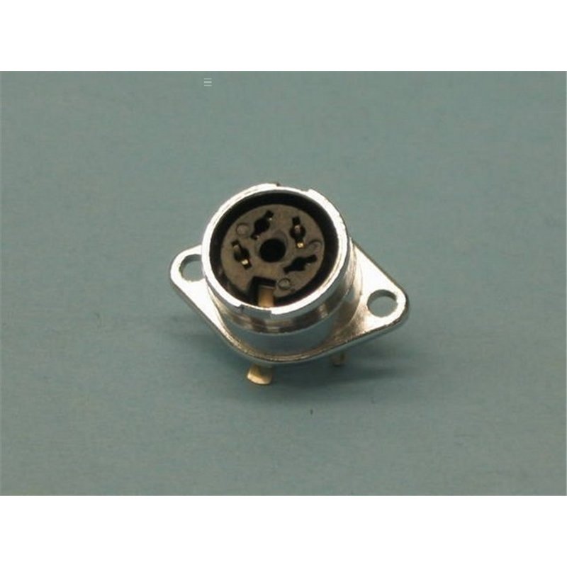 CONECTOR DIN 4P BASE MET BAY                      