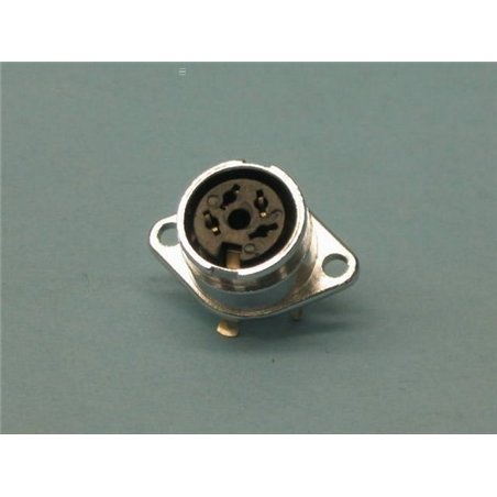 CONECTOR DIN 4P BASE MET BAY                      