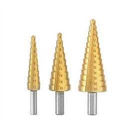 JUEGO BROCAS ESCALONADAS 3 PIEZAS                 