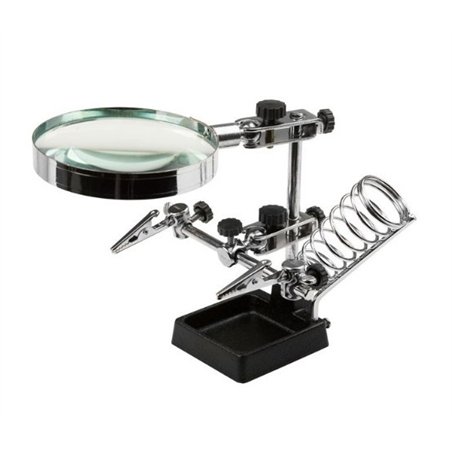 SOPORTE PLACA LUPA 2,5 DIOPTRIAS                  