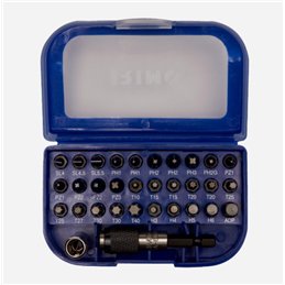 JUEGO 32 PUNTAS + PORTA PUNTA IRIMO               