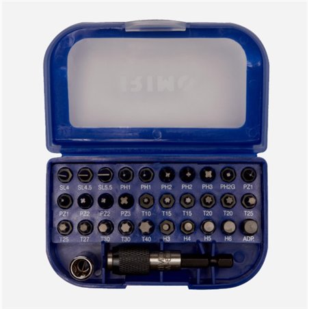 JUEGO 32 PUNTAS + PORTA PUNTA IRIMO               