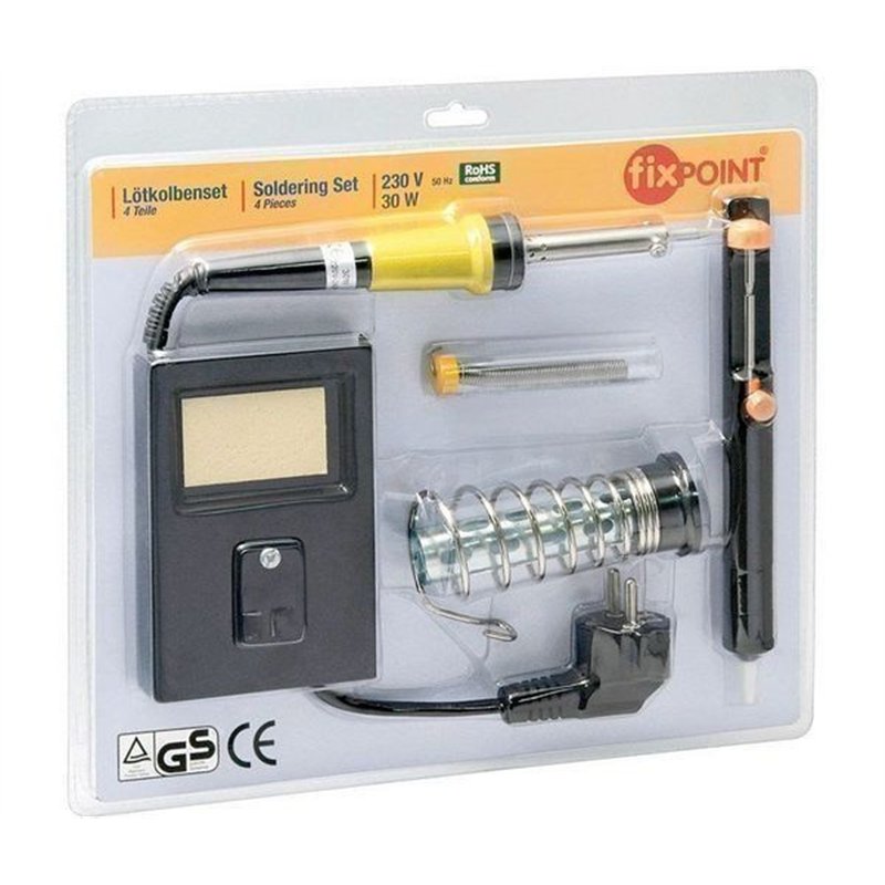 KIT SOLDADOR DE GAS CON AUTO ENCENDIDO 3 EN 1     