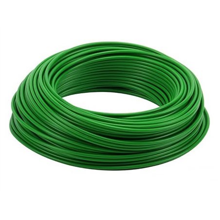 CABLE CONEX CC1502V VERDE 0.50 ROLLO 10M          