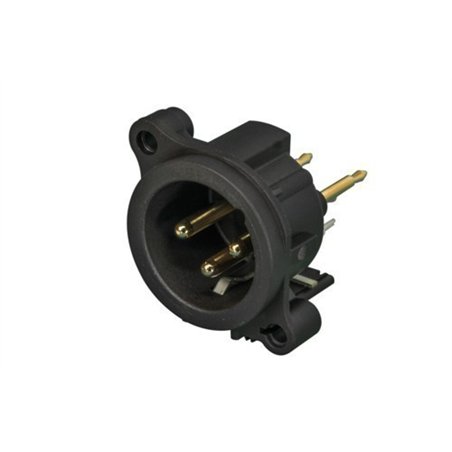 CONECTOR CANON 3P M BASE C.I. VERTICAL NC3MAV-0   