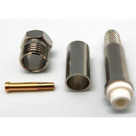 CONECTOR FME MACHO RG58 CRIMP                     