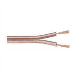 CABLE ALTAVOZ 4MM TRANSP                          