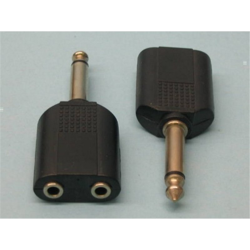 ADAPTADOR 6,35 M M/2X3,5 H M                      