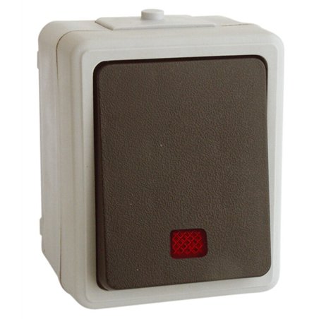 PULSADOR ESTANCO CON LUMINOSO                     