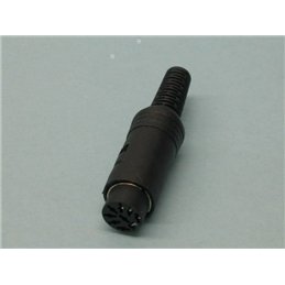 CONECTOR DIN 8P H AEREA 45º                       