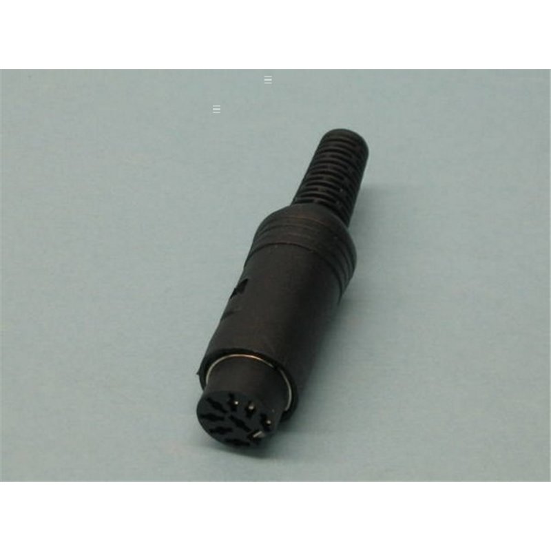 CONECTOR DIN 8P H AEREA 45º                       