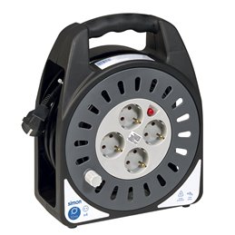 PROLONGADOR ENROLLABLE 10M 4 TOMAS 3X1,5          