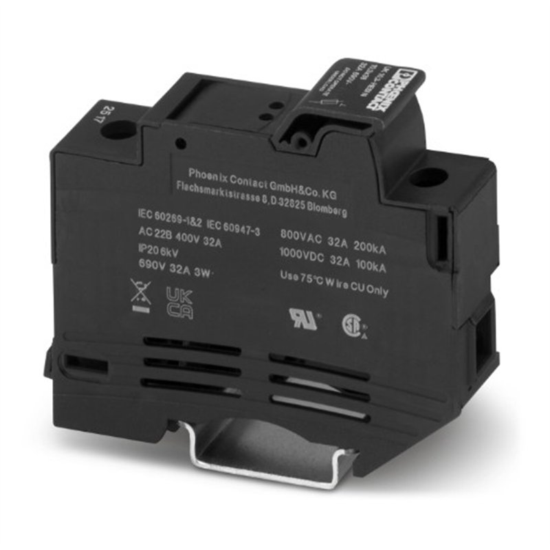 PORTAFUSIBLE CARRIL 10,3X38 PHOENIX               