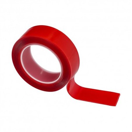 CINTA DOBLE CARA TRANSPARENTE XB 19MM 1,5MTS      