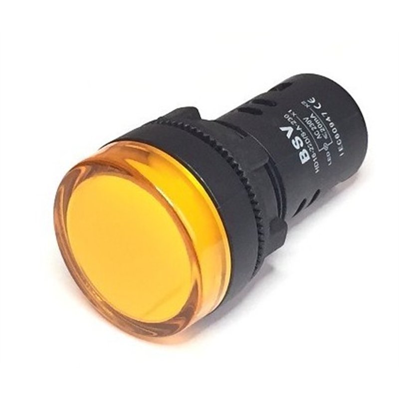 PILOTO LED AMBAR 230V 13MM                        