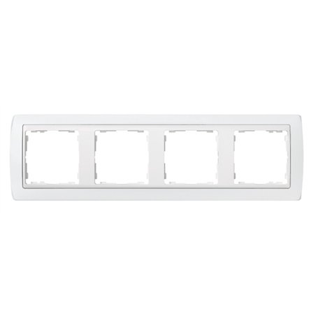 PLACA 4 ELEMENTOS S82 BLANCA                      