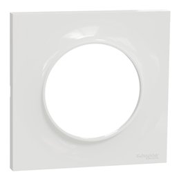 PLACA 1 ELEMENTO STYL BLANCO                      
