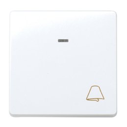 27160-65 PULSADOR ANCHO CAMPANA S27 CON PILOTO    