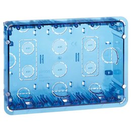 CAJA 3 MODULOS EMPOTRAR S500                      