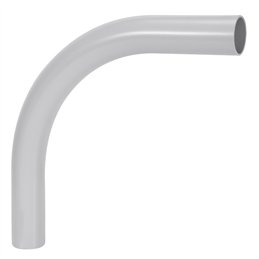 CURVA PVC ENCHUFABLE M32 GRIS 90                  